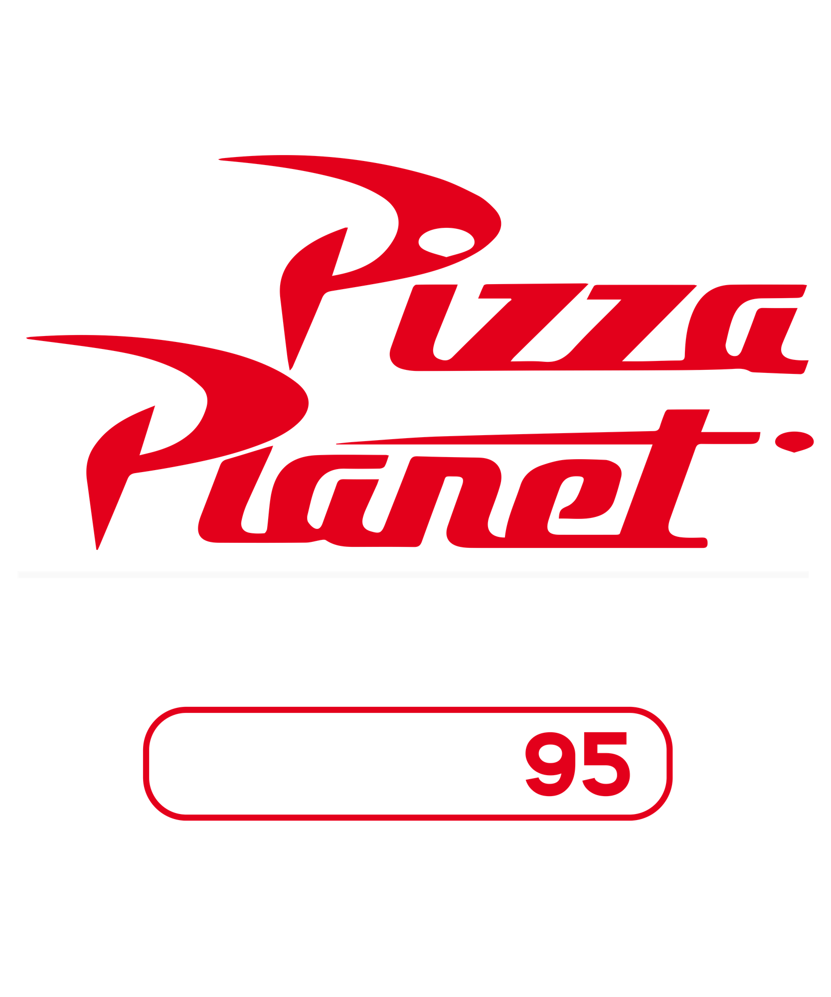 Unisex Mutfak Önlüğü Pizza Planet Teslimat Sürücü Baskılı Rahat Kesim Boyundan Bağlamalı Günlük