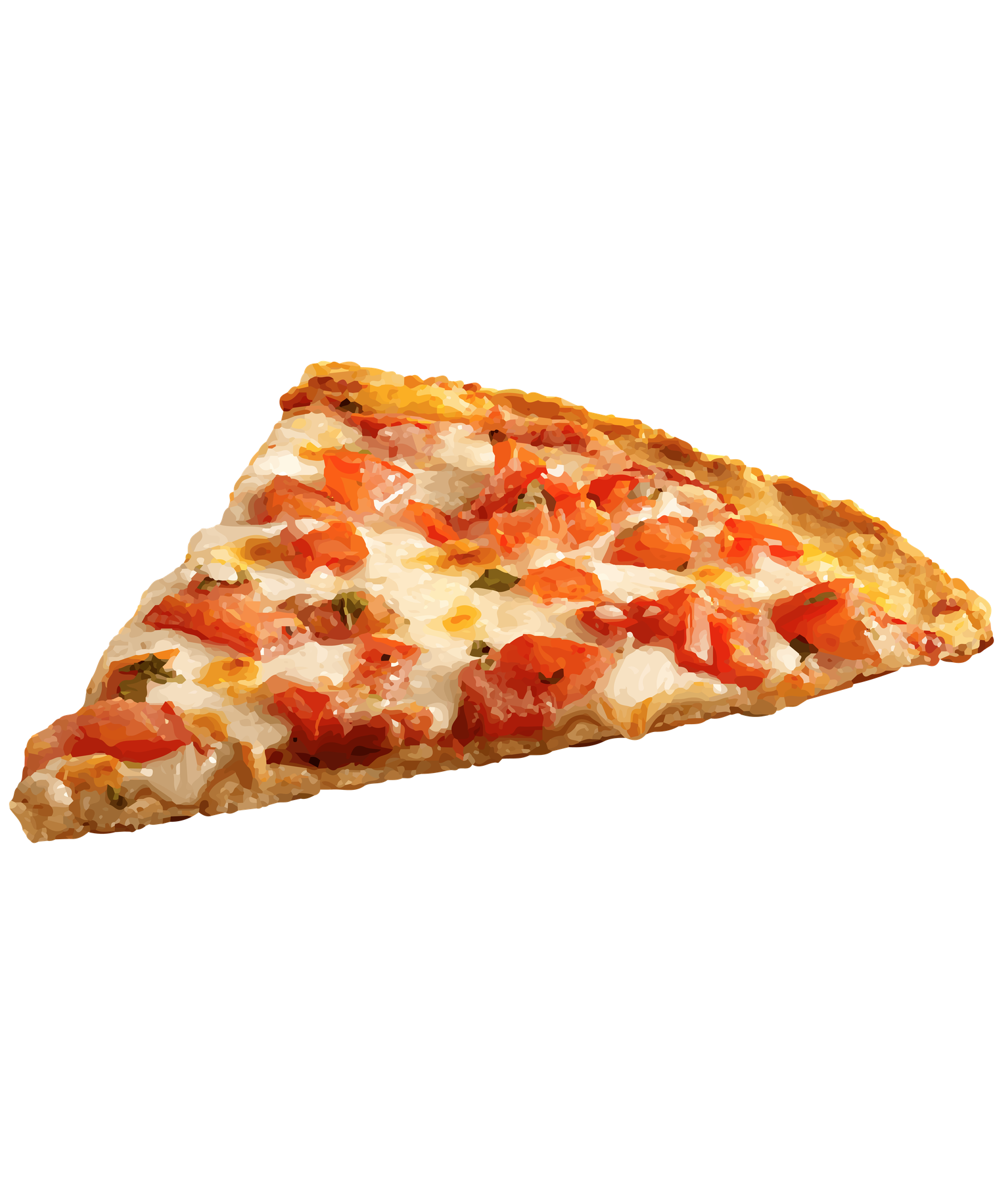 Erkek Unisex Mutfak Aşçı Önlüğü Pizza Dilimi Baskılı DTF Tekniği Rahat Kesim Günlük Modern Şık Zarif