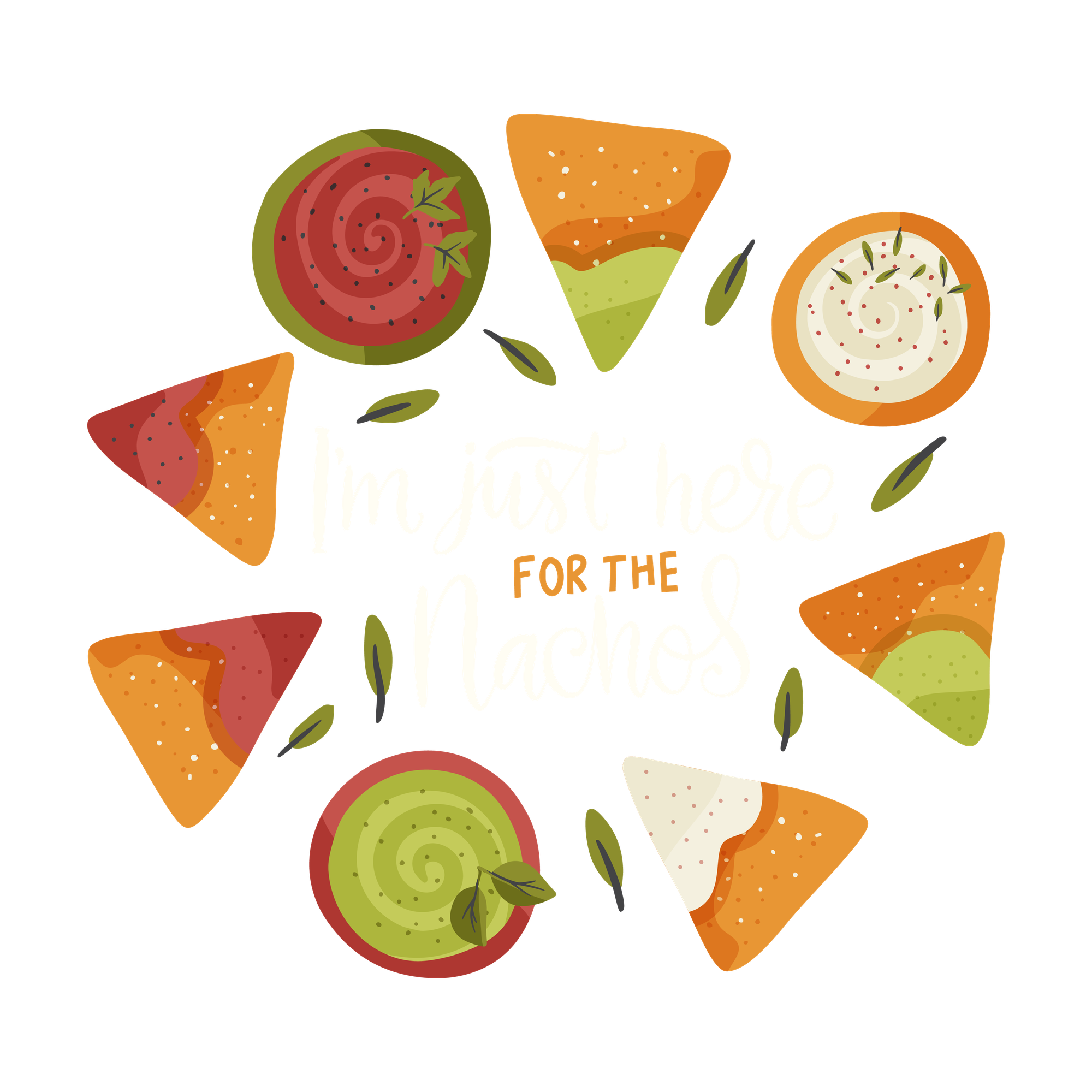 Unisex Mutfak Aşçı Önlüğü Nachos Taco Baskılı Grafik Desen Rahat Kesim Günlük Kullanım Modern Şık
