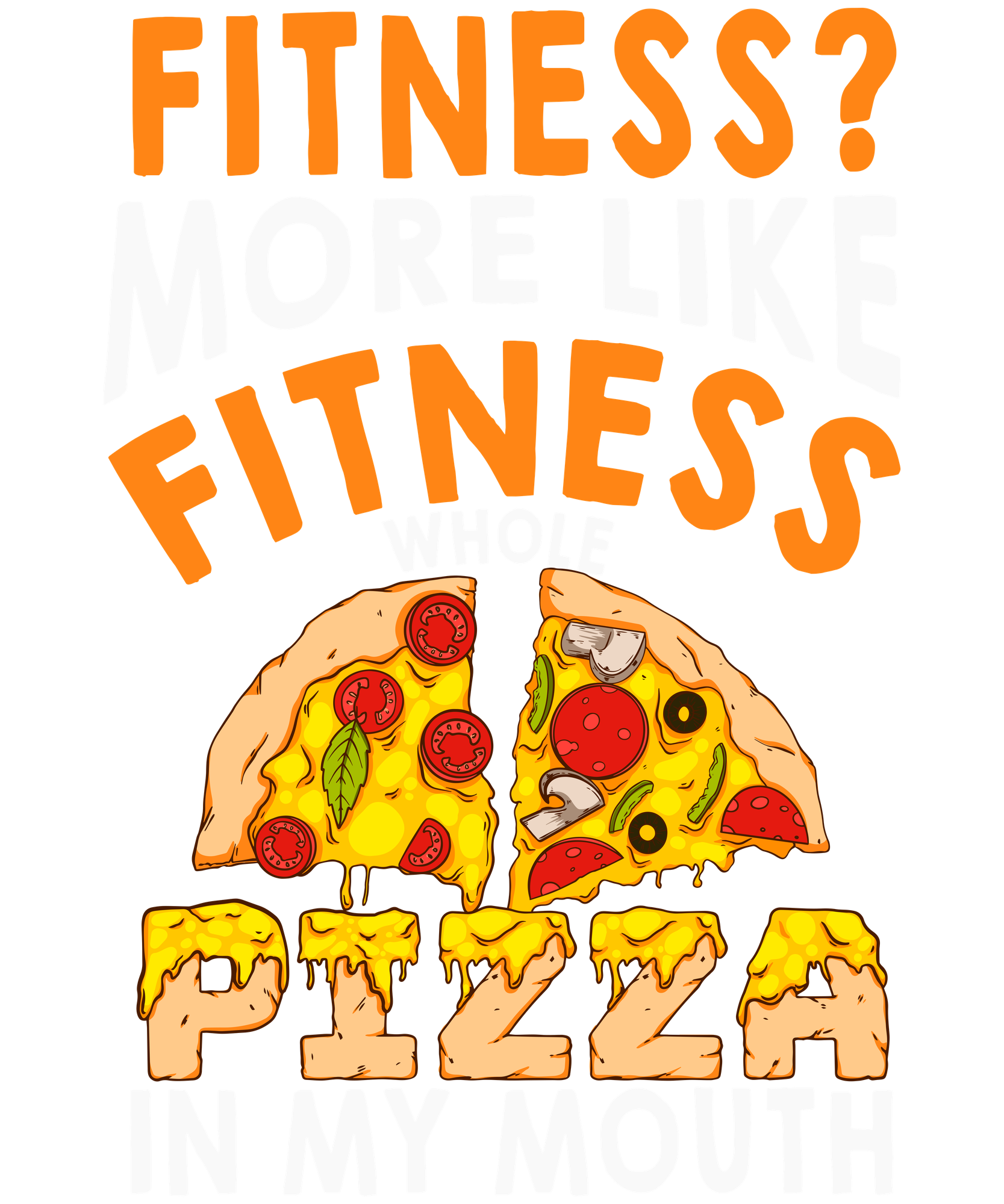 Unisex Mutfak Aşçı Önlüğü Pizza Baskılı Komik Tasarım Mizah Desen Rahat Kesim Günlük Modern Şık