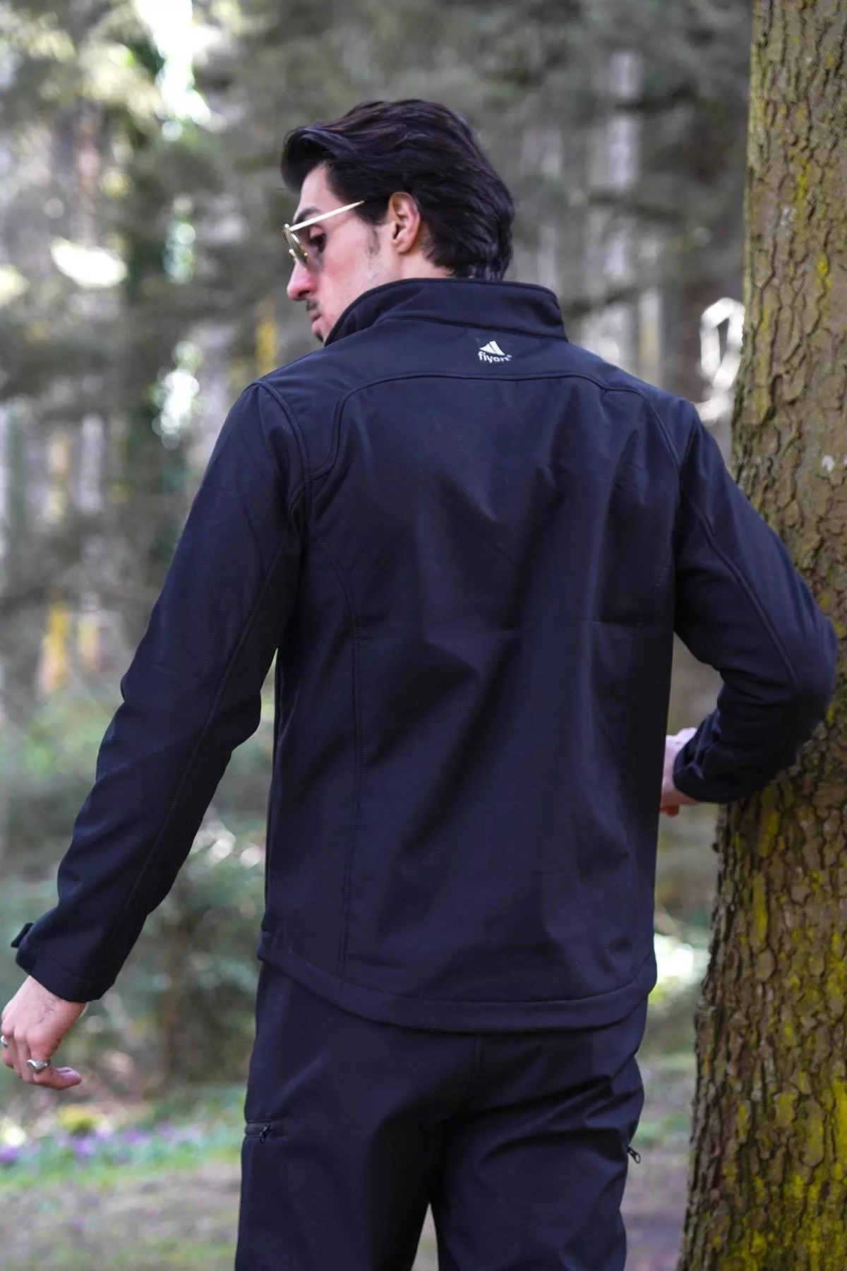 Softshell Erkek Mont Rüzgar Geçirmez Fy81 Fiyort Logan Korumalı Ceket