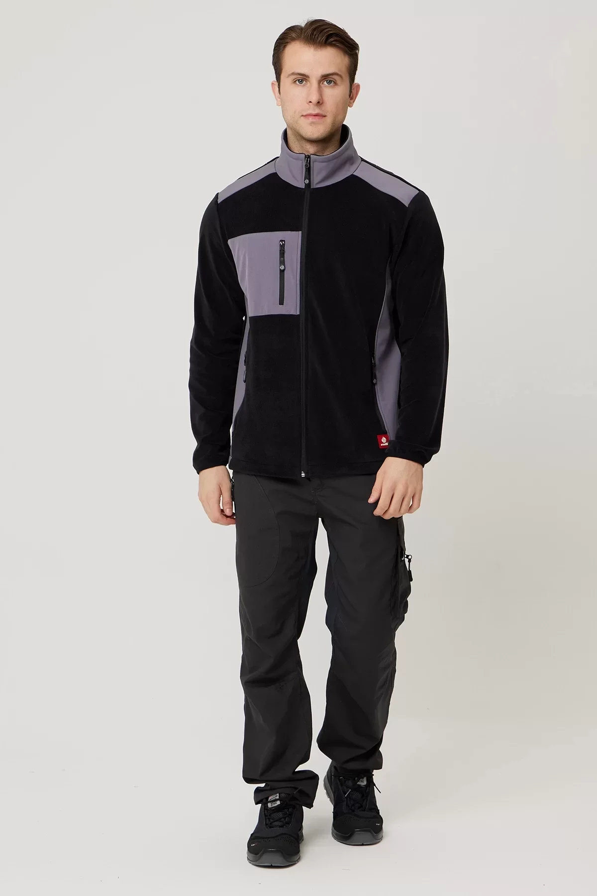 Erkek Kışlık Polar Mont İş Güvenliği Rosa Fleece Coat Outdoor Sıcak Ceket