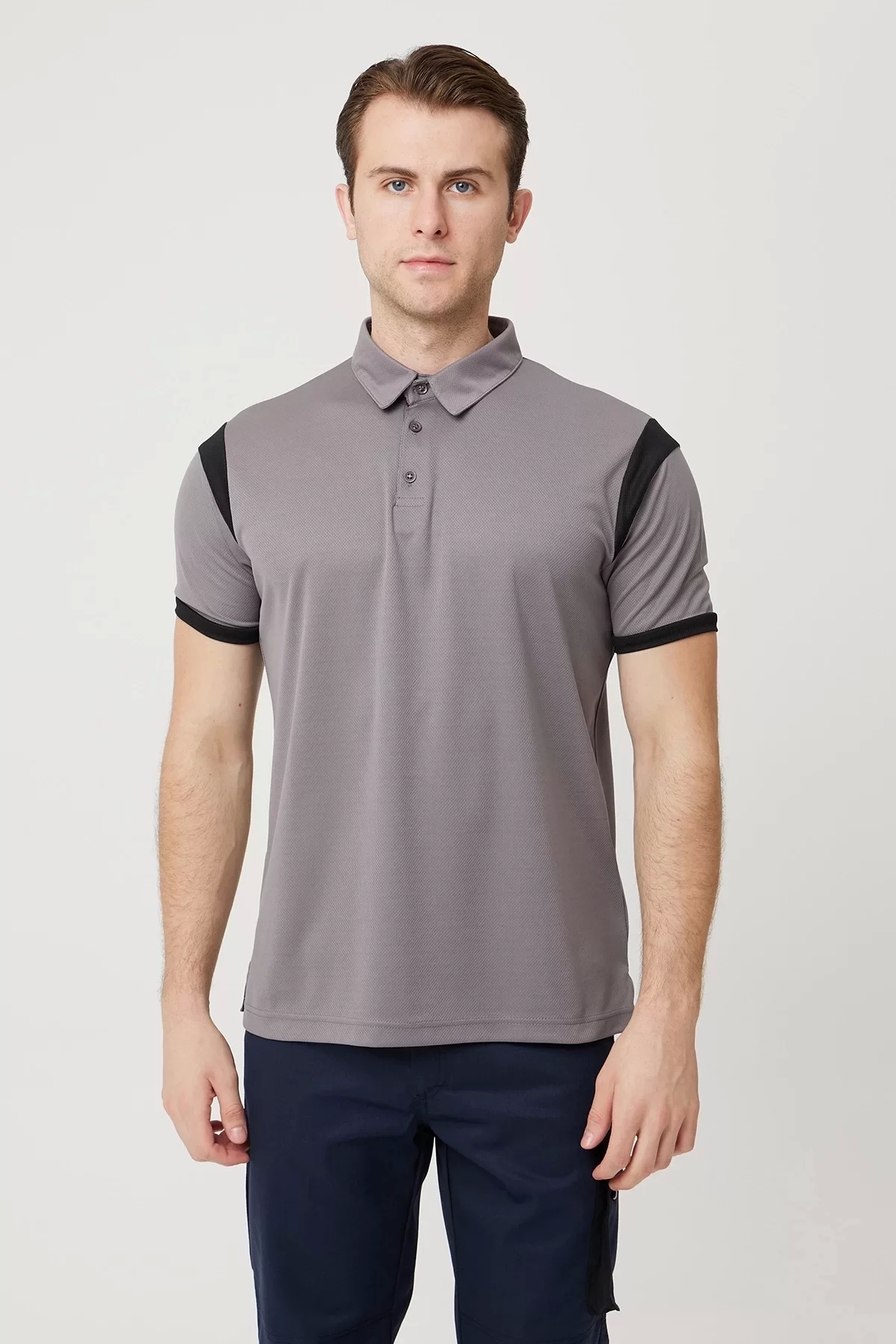 DryTouch Polo Yaka Tişört İş Güvenliği Allium Nefes Alabilir Hafif Konforlu Günlük İçin