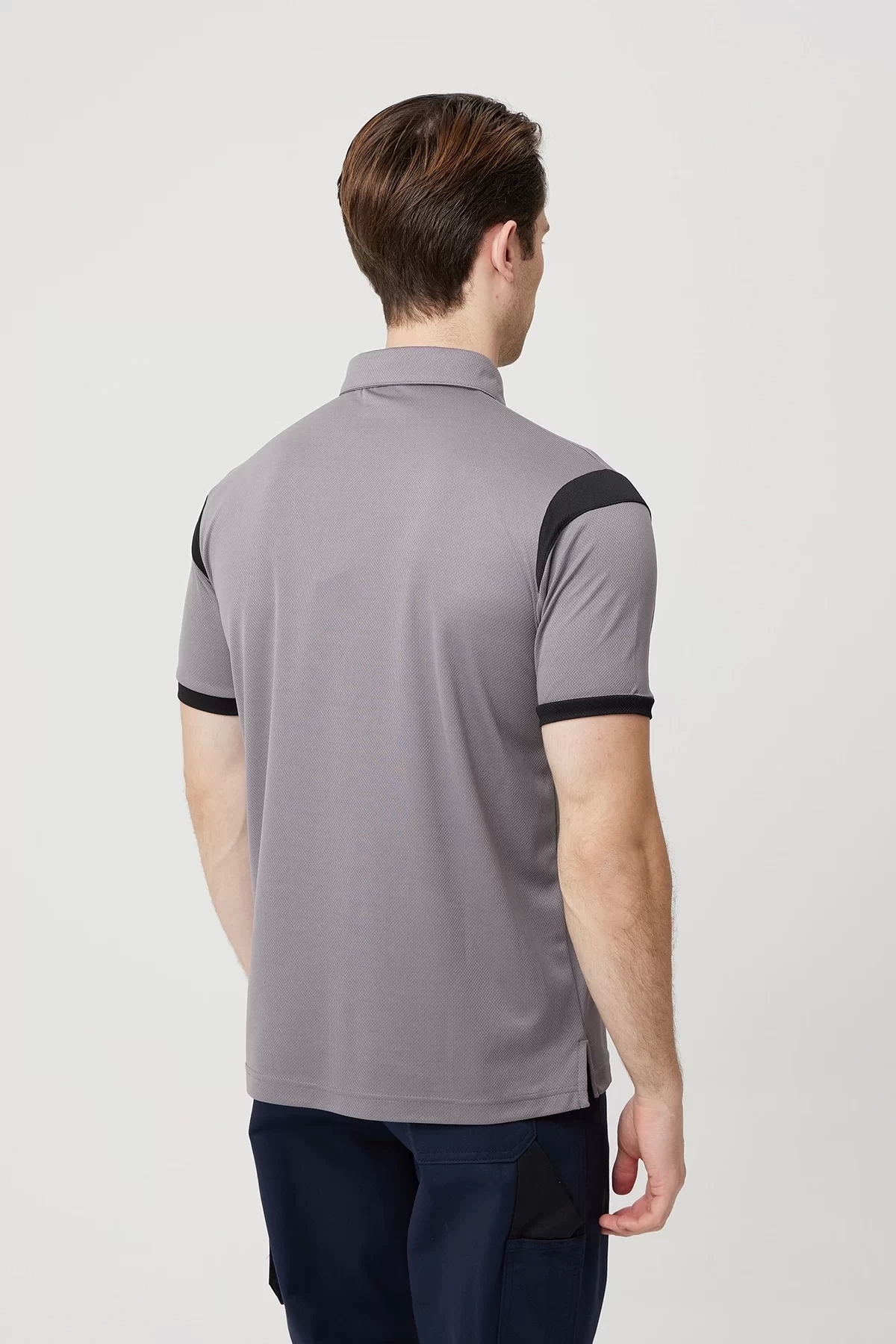DryTouch Polo Yaka Tişört İş Güvenliği Allium Nefes Alabilir Hafif Konforlu Günlük İçin